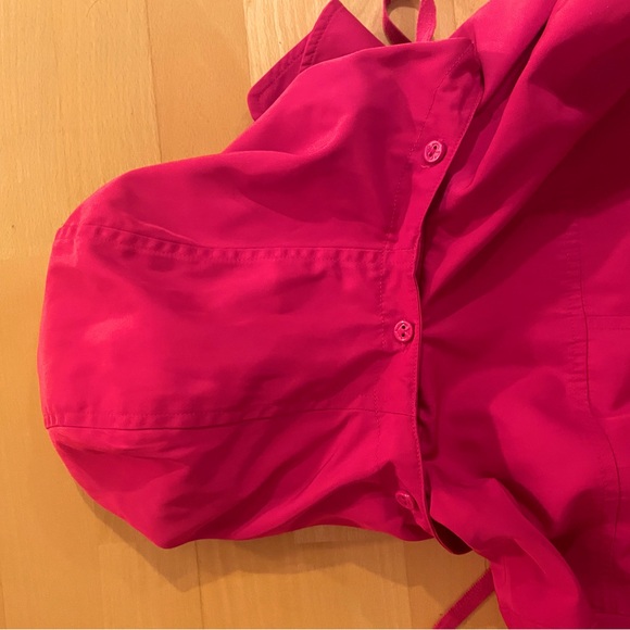 Kate Spade Pink Trench Raincoat - Picture 3 of 6